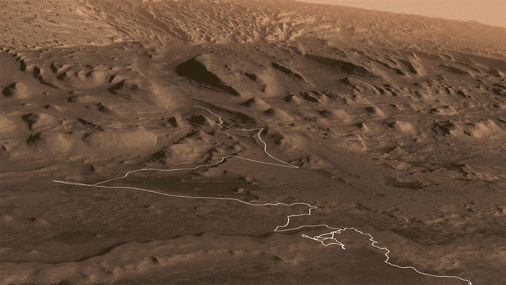 El equipo Curiosity de la NASA llama a la colina marciana que sirve como la `` puerta '' de la misión