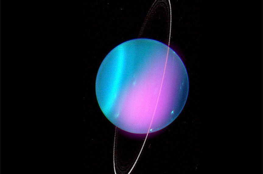 Se descubrieron los primeros rayos X de Urano