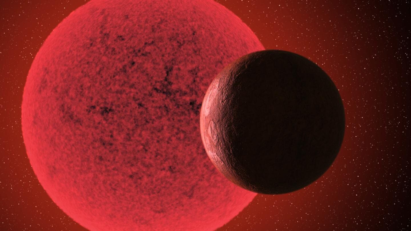 Se ha descubierto una nueva super-Tierra que orbita alrededor de una enana roja