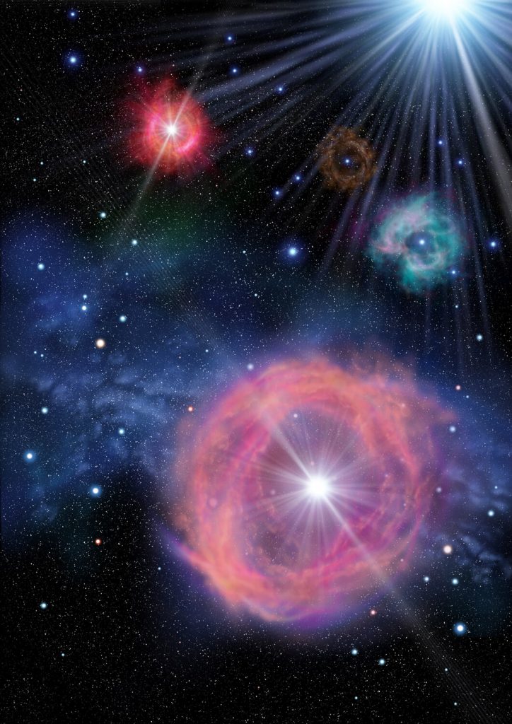 Los científicos descubren evidencia química de una supernova inestable ...